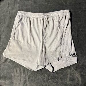 Adidas White Sports Shorts